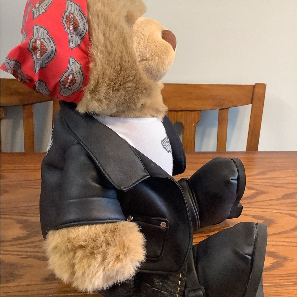 Harley-Davidson Plush Bear 17” - Picture 6 of 6